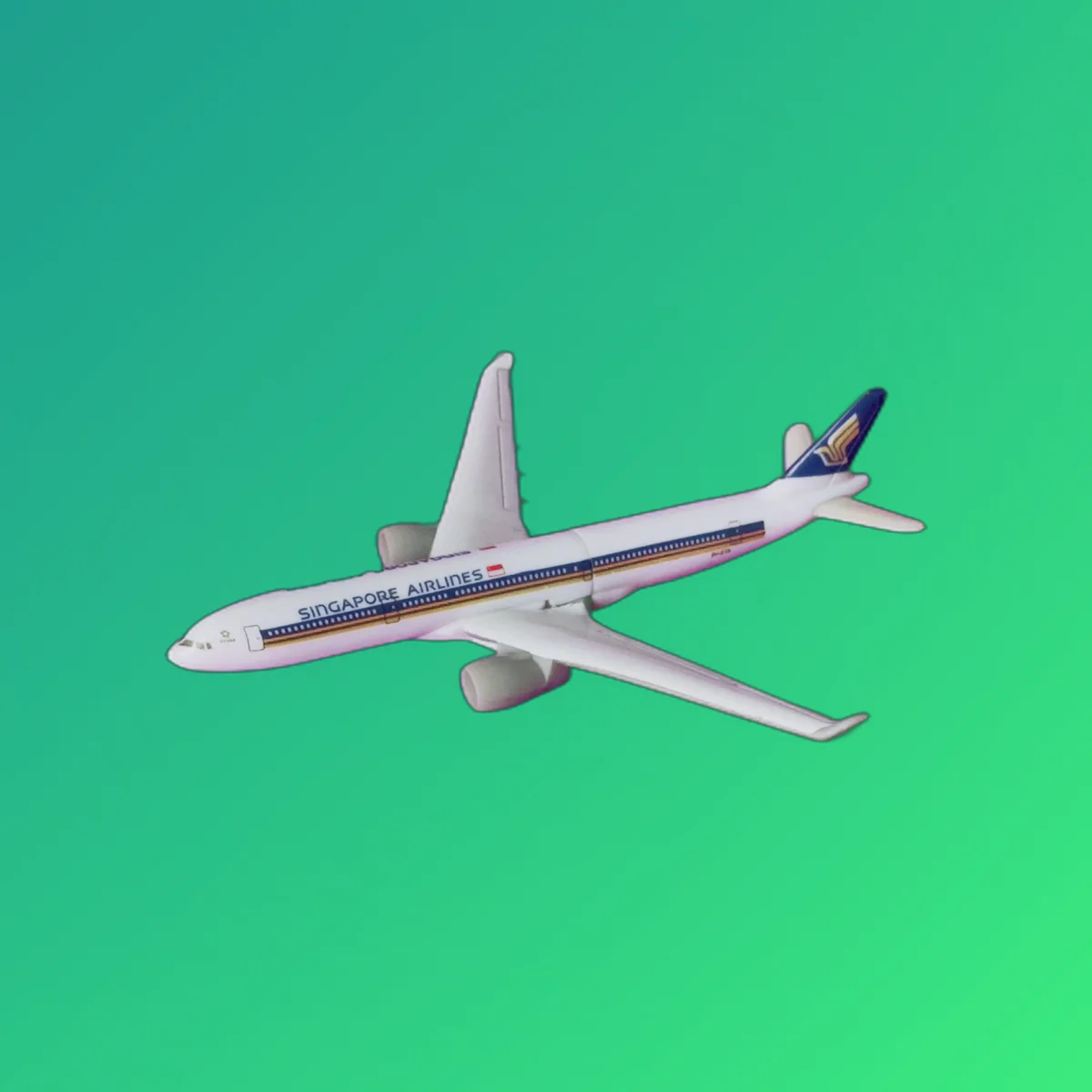 Kinder Surprise Singapore Airlines Aircraft - Vintage Ferrero