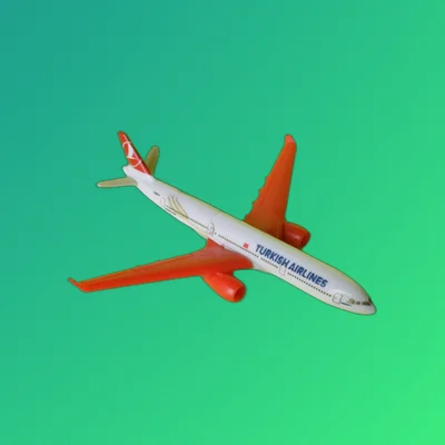 Kinder Surprise Turkish Airlines Aircraft - Vintage Ferrero - Thumbnail 3